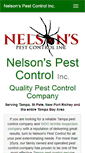 Mobile Screenshot of nelsonspestcontrol.com